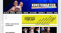 Desktop Screenshot of kunst-kwartier.nl